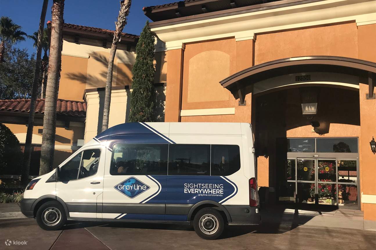 Viaggia comodamente con i veicoli per piccoli gruppi di Gray Line Orlando, che garantiscono un'avventura in spiaggia personalizzata.