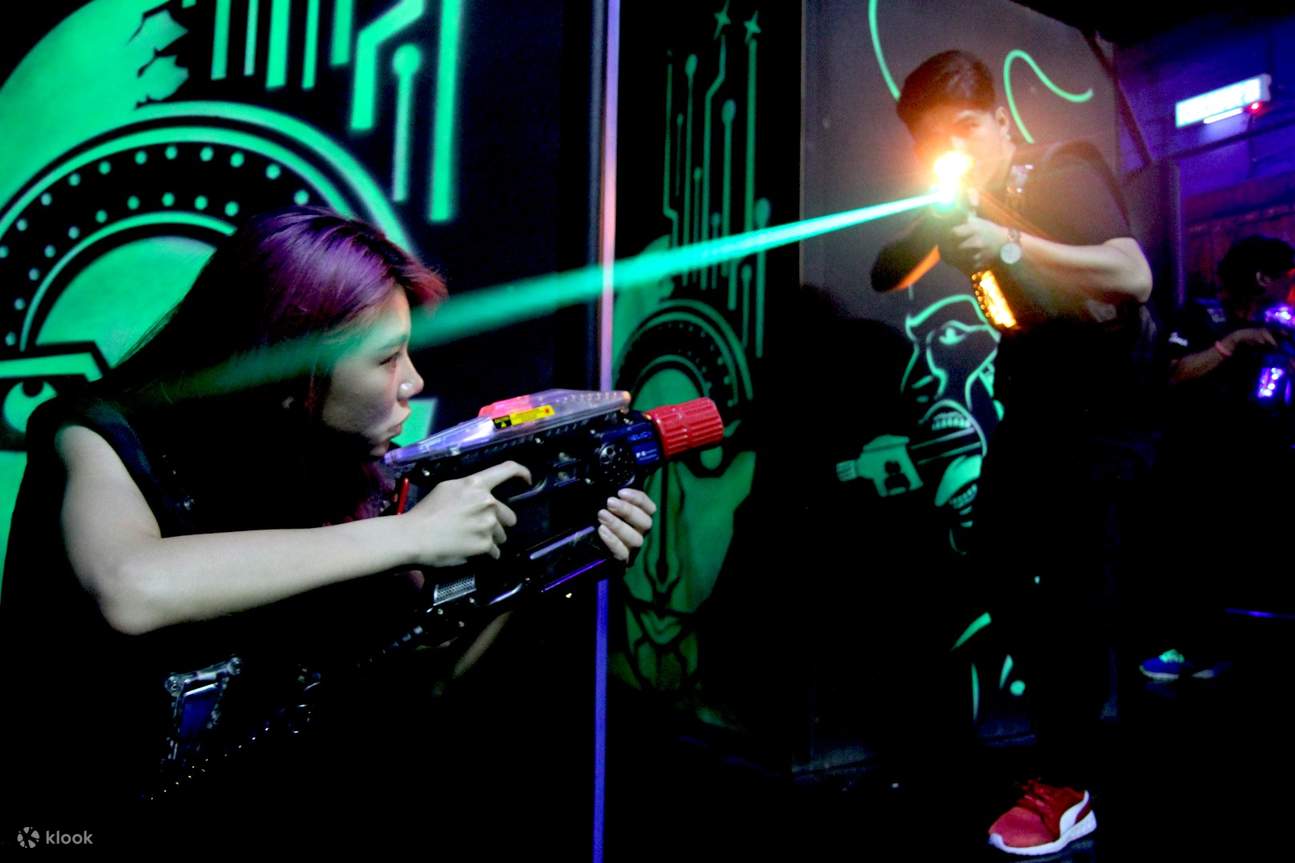 Amusement garanti pour une bataille laser