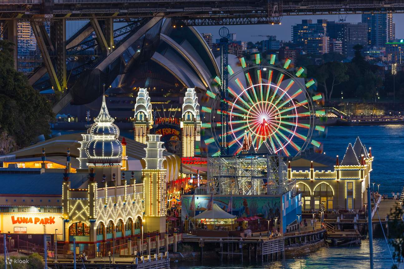 시드니 루나 파크 티켓 (푸드 바우처 포함) 클룩 Klook 한국
