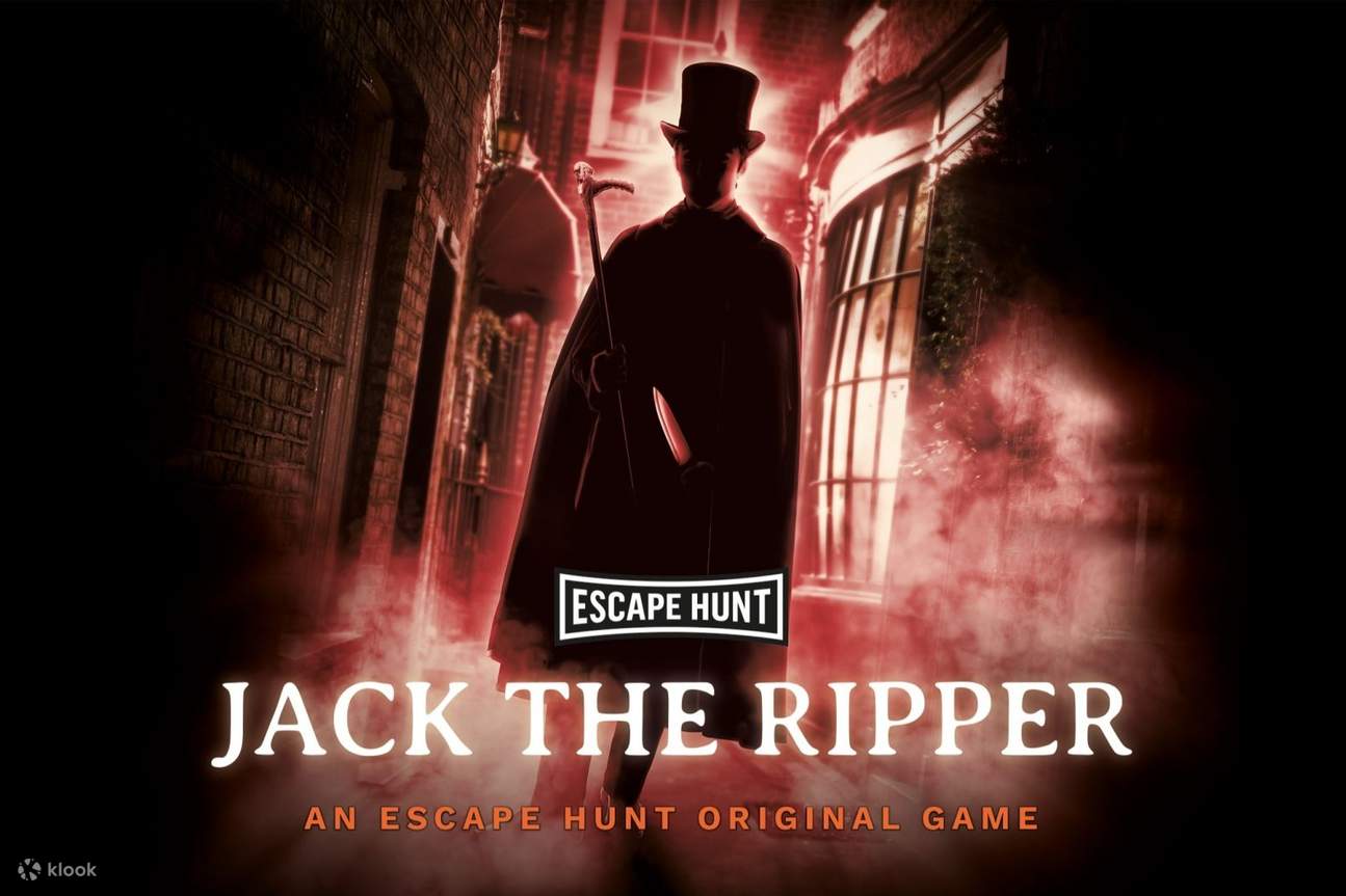 โปสเตอร์ Jack the Ripper สำหรับ Escape Hunt ดูไบ 
