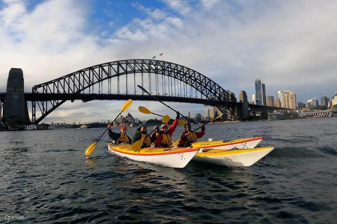 Sydney Harbour Guided Kayak Sunrise Tour Klook