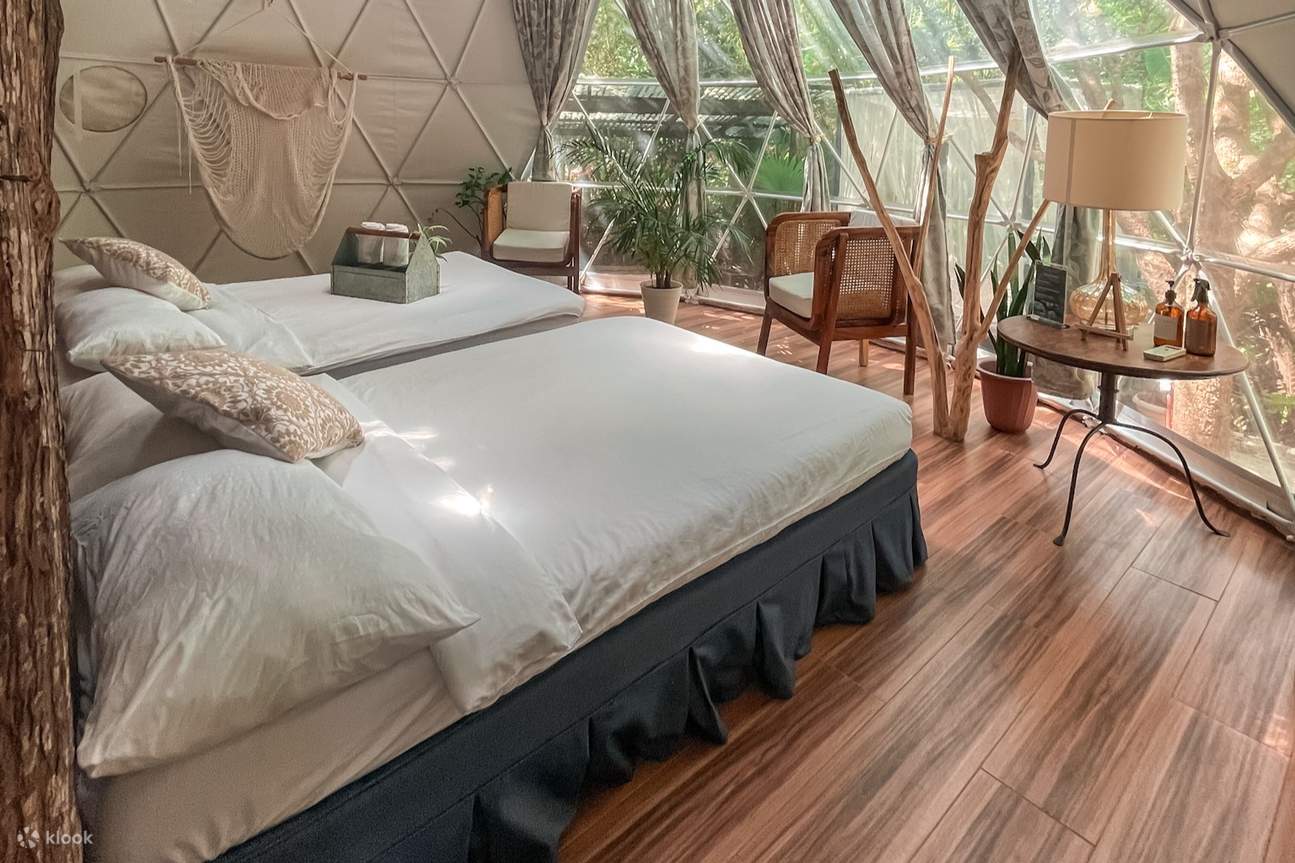 Interni della camera da letto della cupola 2