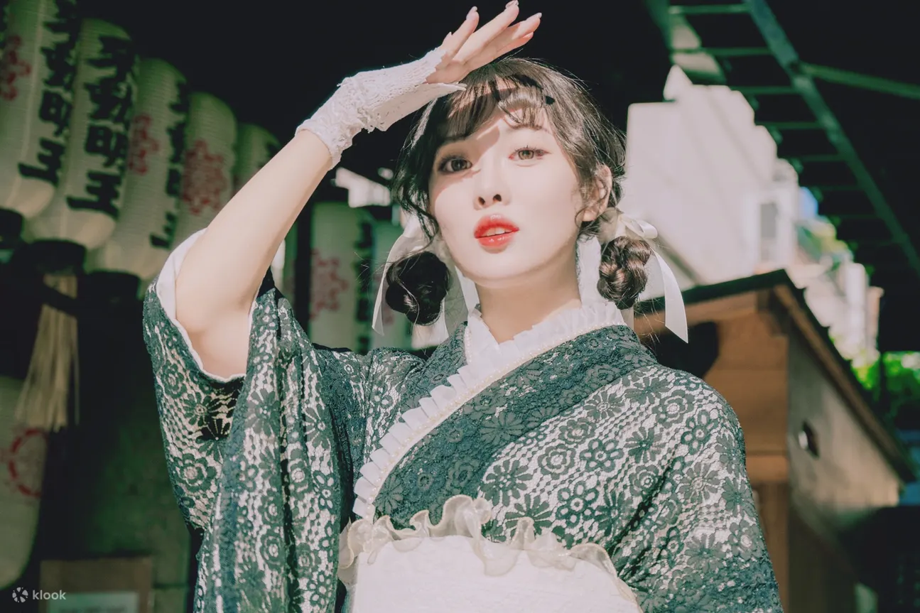 蕾丝和服