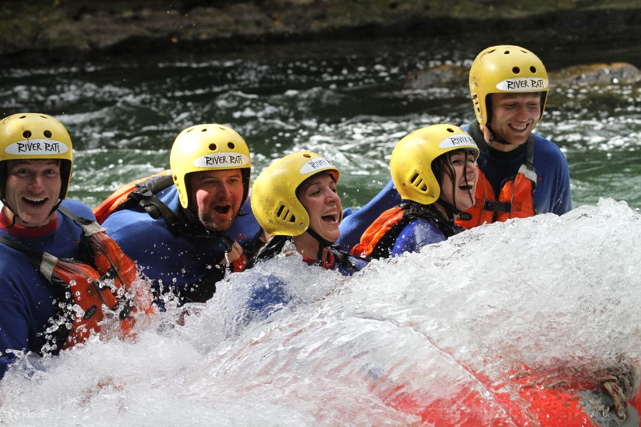rafting sul fiume Kaituna (grado 5)