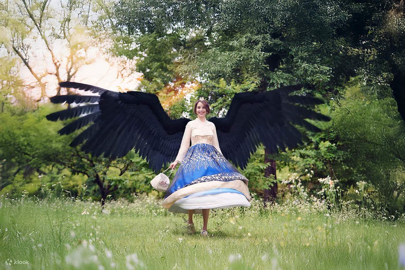 Sesión de fotos con Hanbok en Gyeongbokgung por HAB KOREA