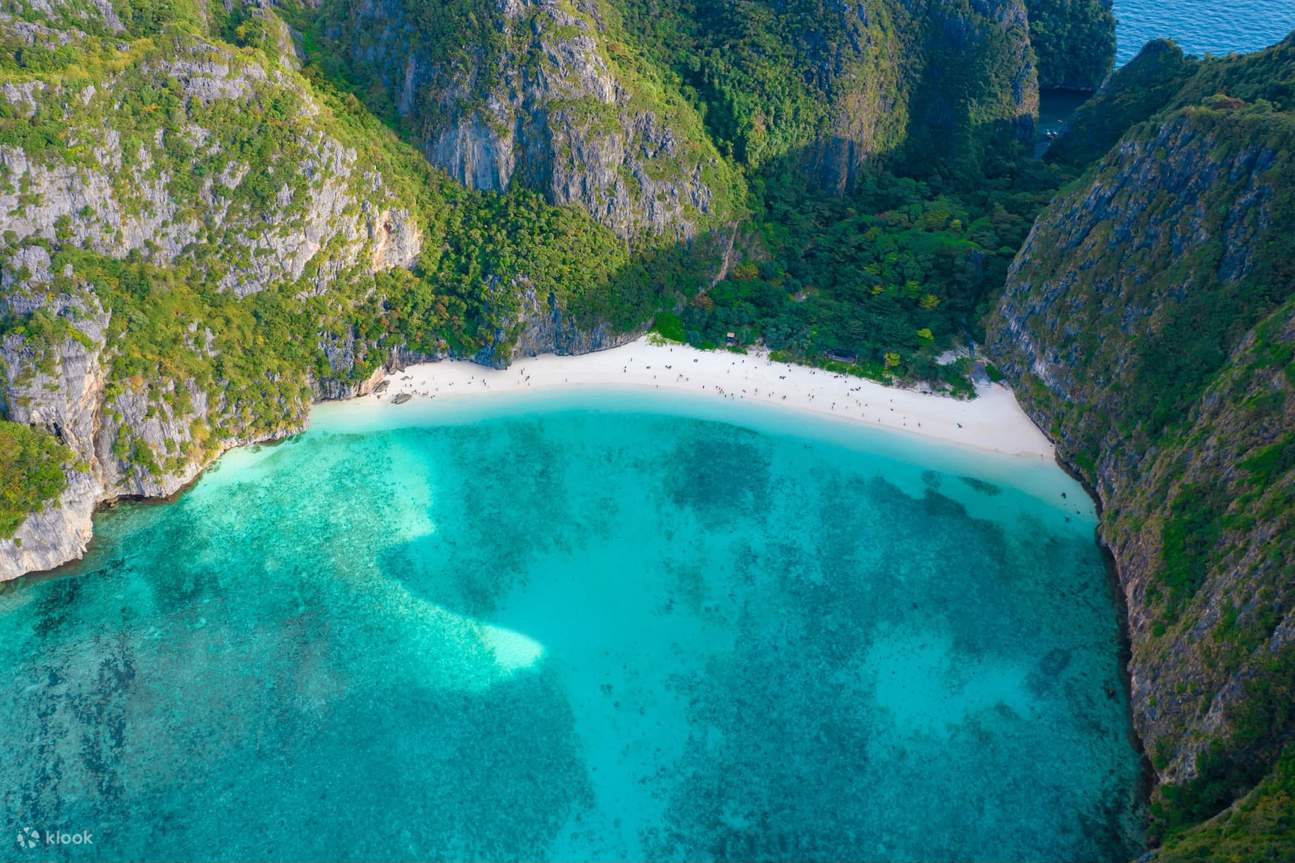 Phi Phi Isola di Maiton Tramonto Catamarano Veloce Premium