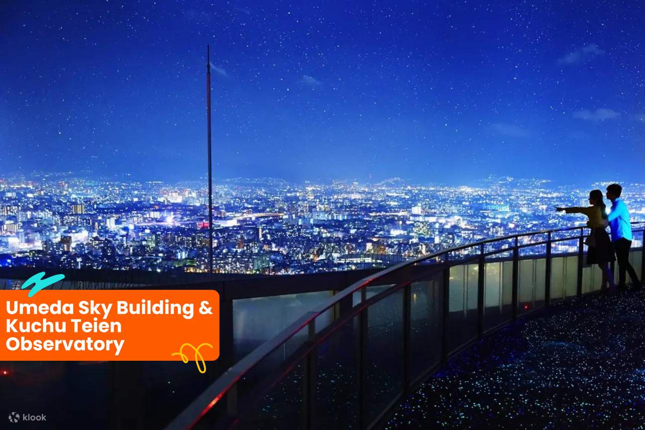 Billet pour Umeda Sky Building et l'observatoire Kuchu Teien à Osaka