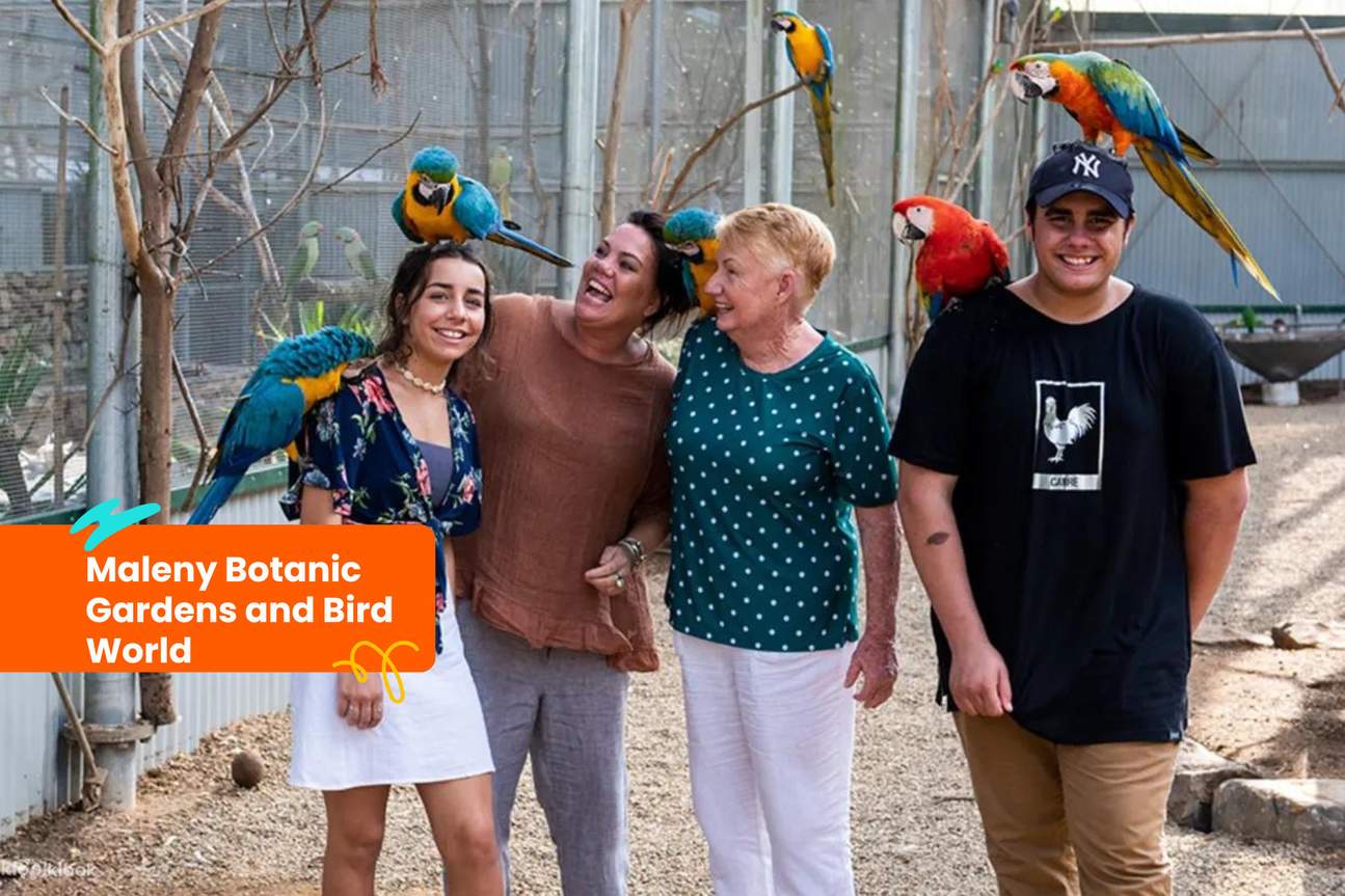 Eintrittskarte für den Botanischen Garten Maleny und die Vogelwelt an der Sunshine Coast