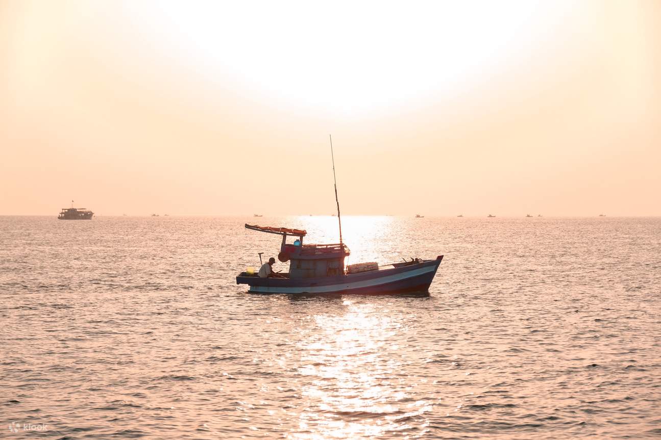 romantic sunset at Phu Quoc