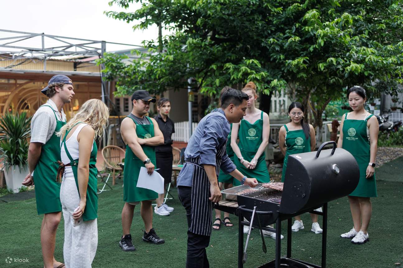 Vietnamese Cooking Class with Market Tour at Sense Food Lab Hanoi