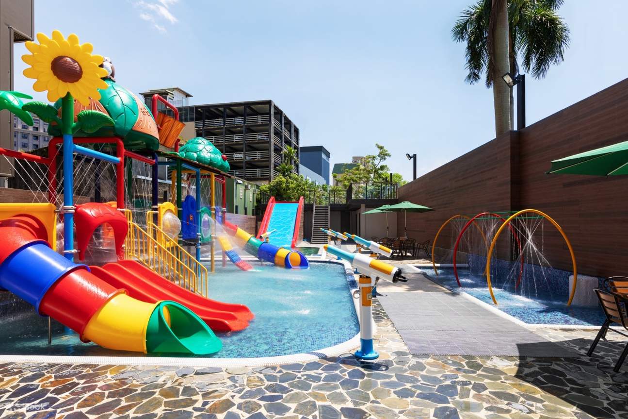 children's play area at chuang tang spring hotel