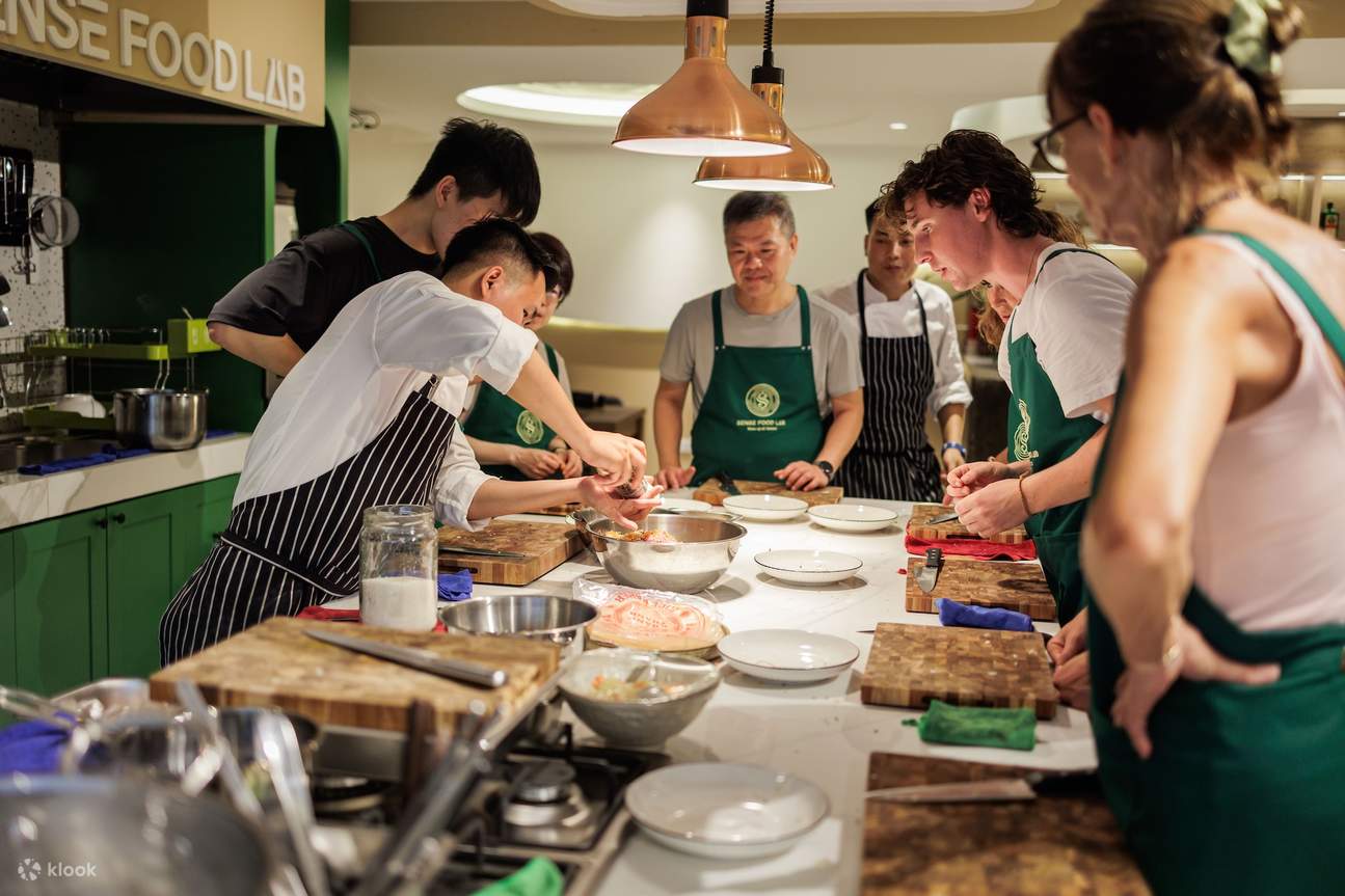 Vietnamese Cooking Class with Market Tour at Sense Food Lab Hanoi