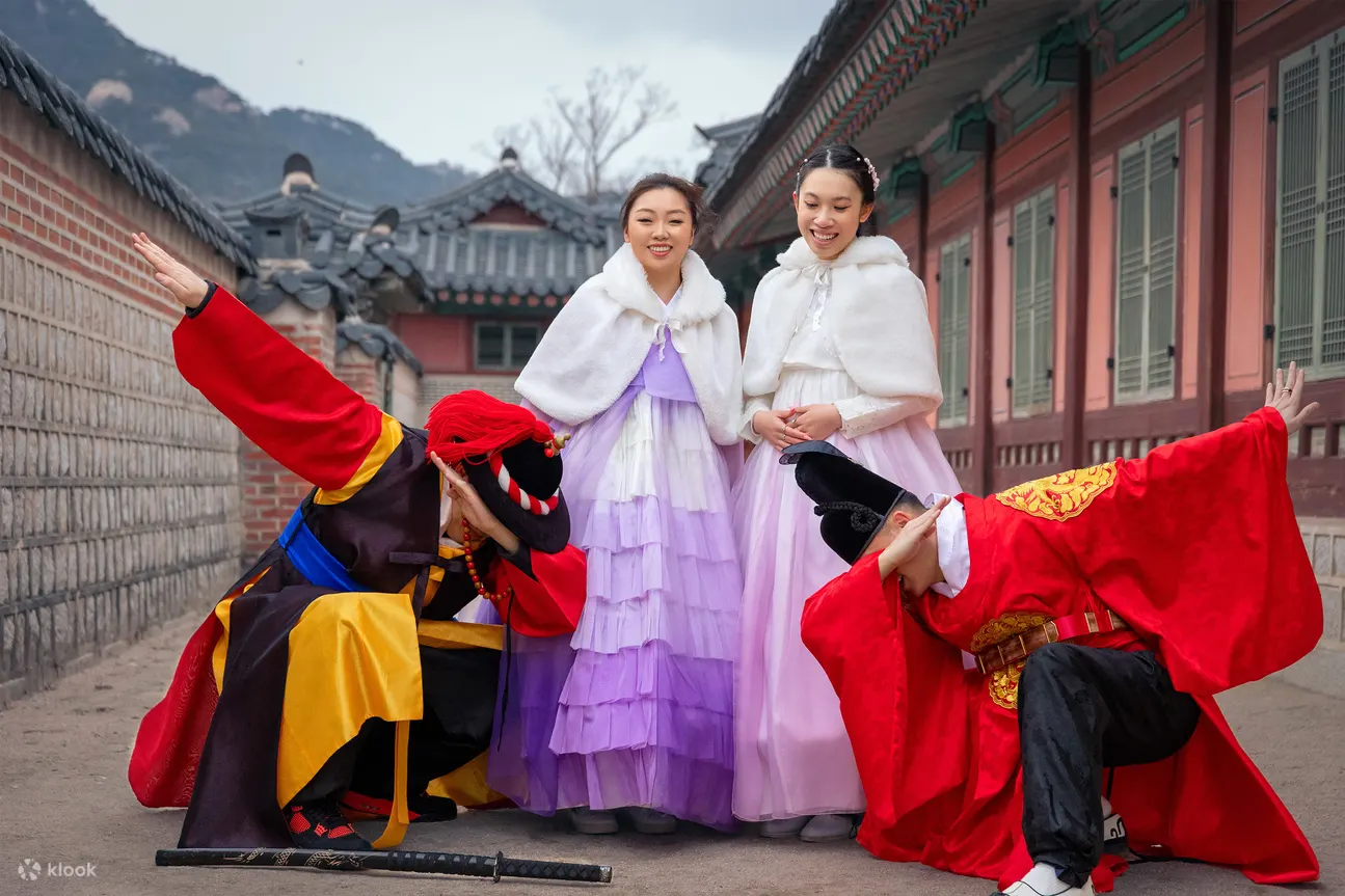 景福宫韩服体验（Daehanhanbok提供）
