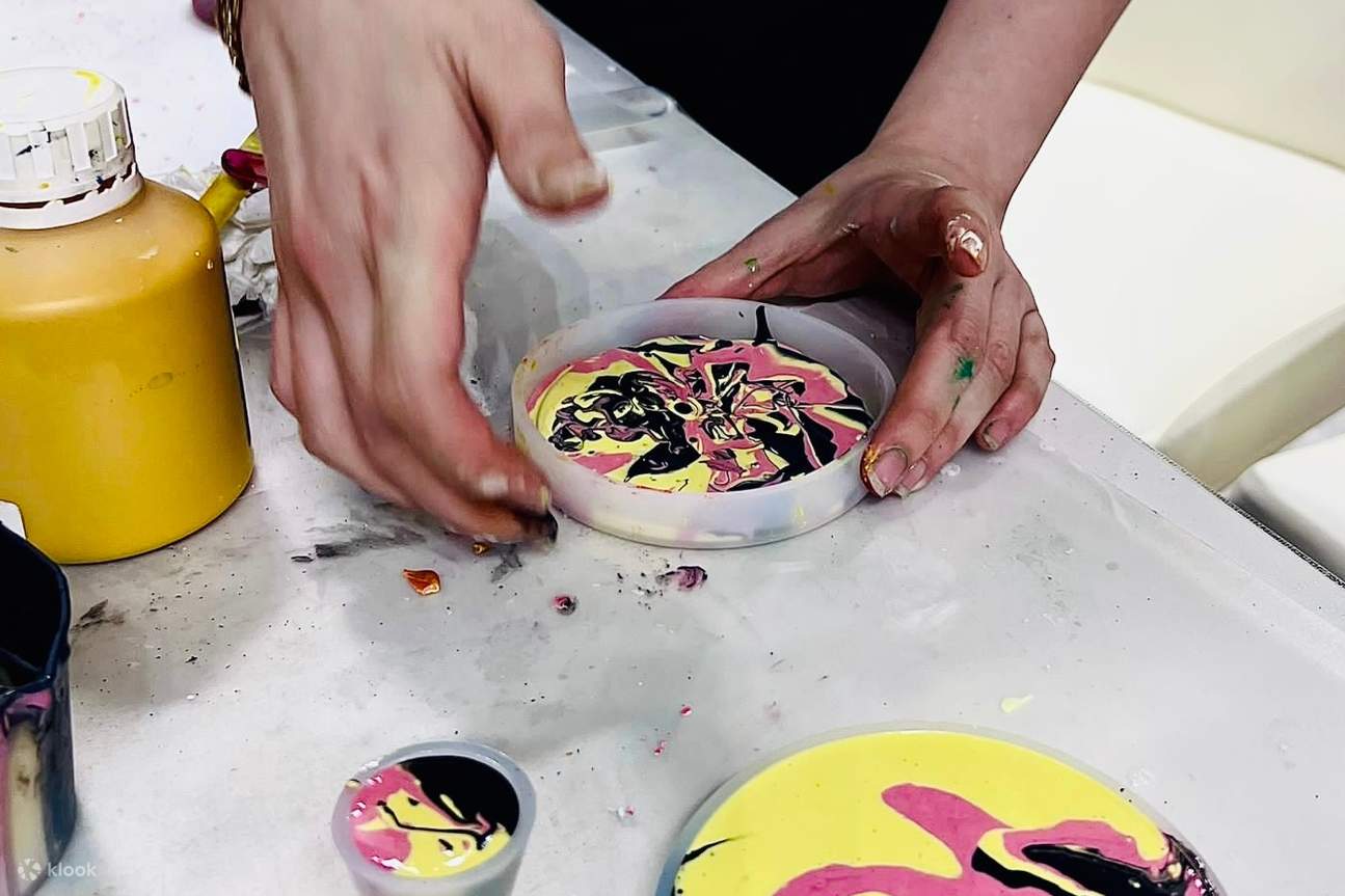 Singapore Artisan Jesmonite Coaster Experience by Lazo Klook Singapore