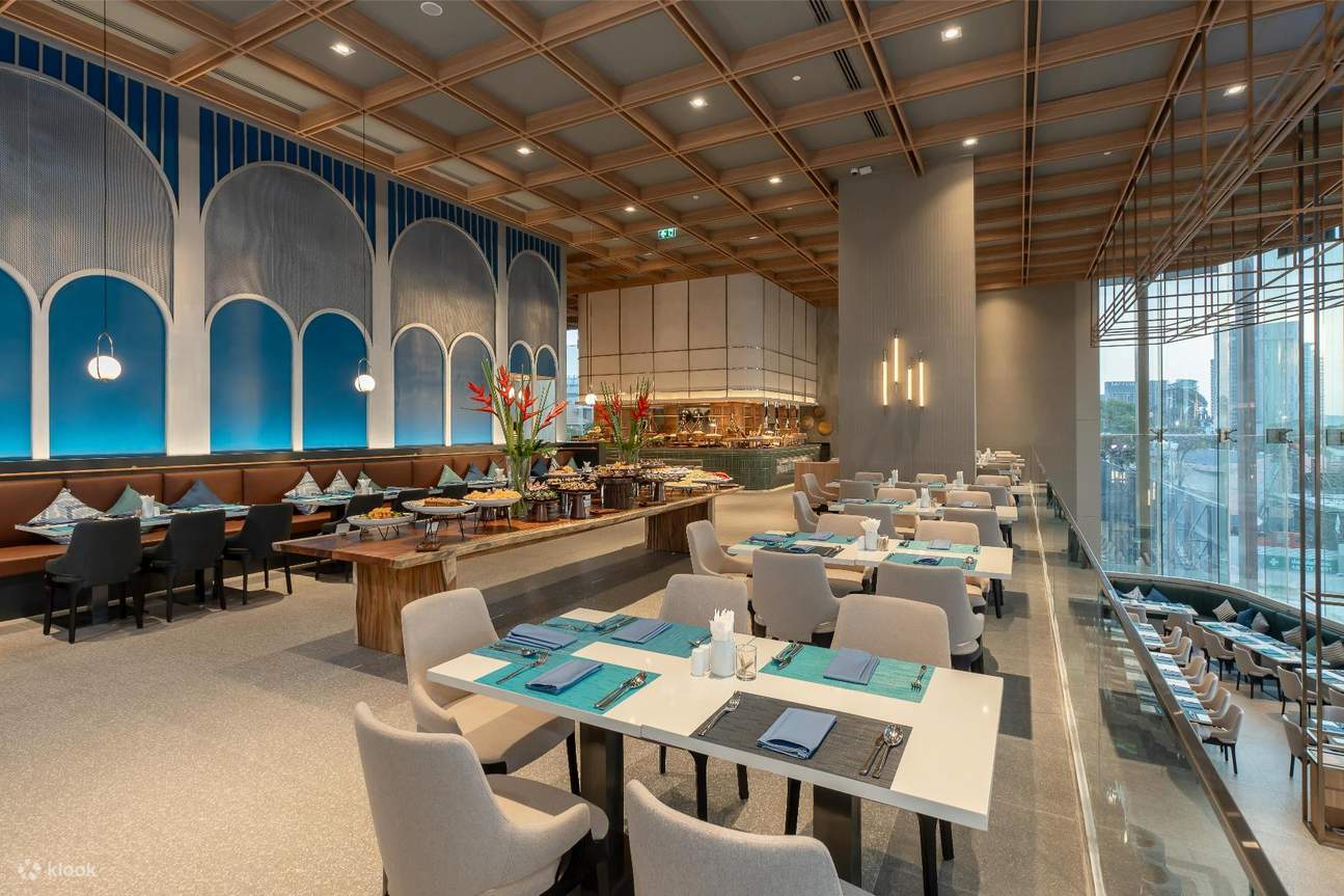 Buffet de mariscos en Thale, Akara Hotel Pattaya