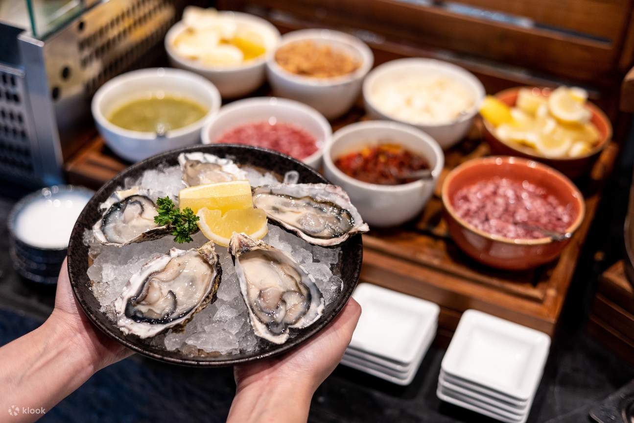 Bufet makan malam Bangkok, Bufet Stok. Bilik, makan Kimpton Maa-Lai, bufet mewah Bangkok, bufet hotel Bangkok, bufet makan malam terbaik Bangkok