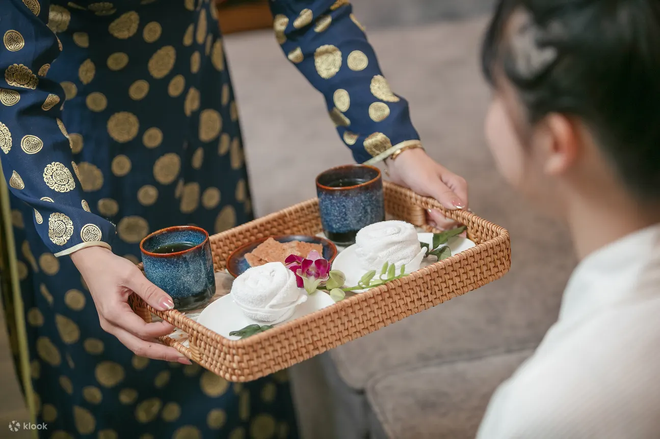 服务前提供免费茶水