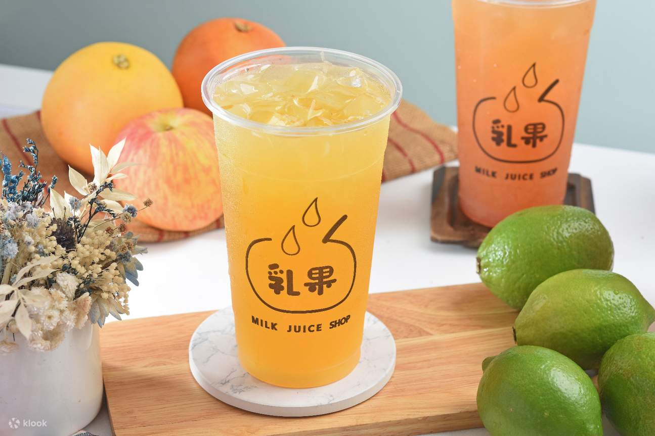 【石牌鮮果手搖飲】網美系鮮果手搖飲：乳果冷飲店