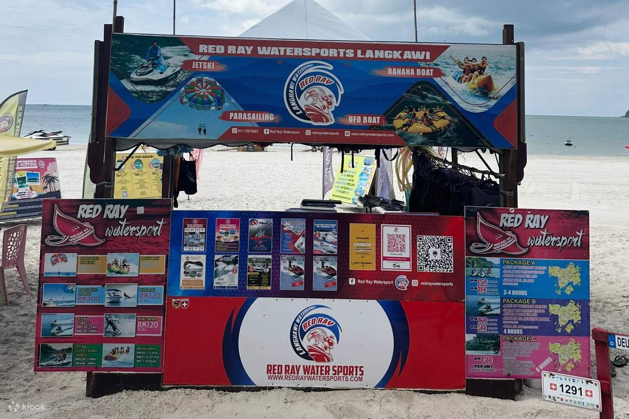 Red Ray Watersports Booth