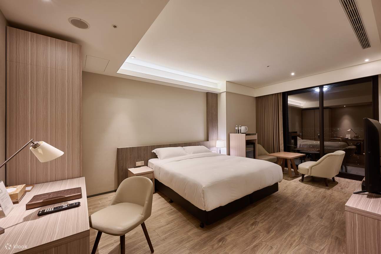 Yilan: Cuncyue Hot Spring Hotel - Bagno pubblico, Onsen privato, Cucina Kaiseki, Bar