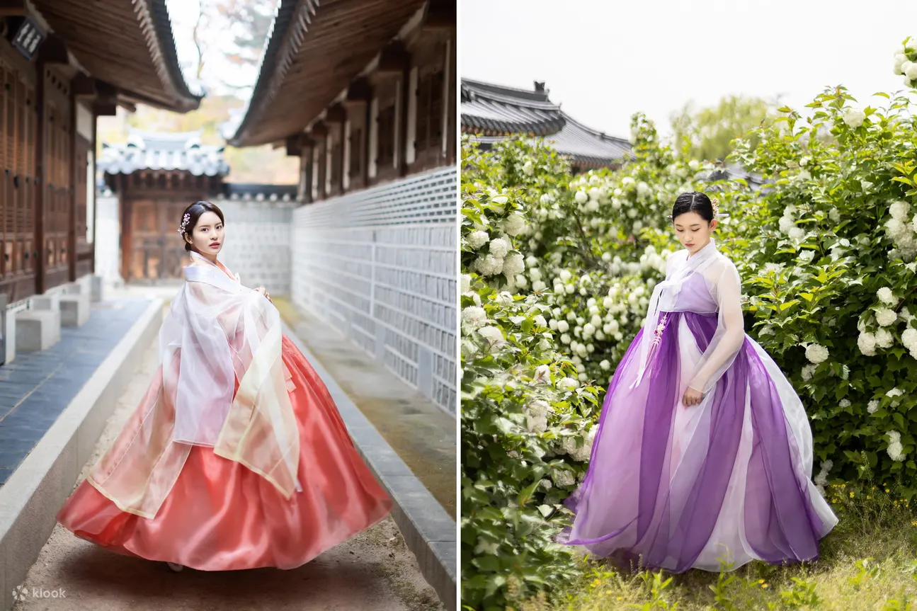 当日女性租借韩服