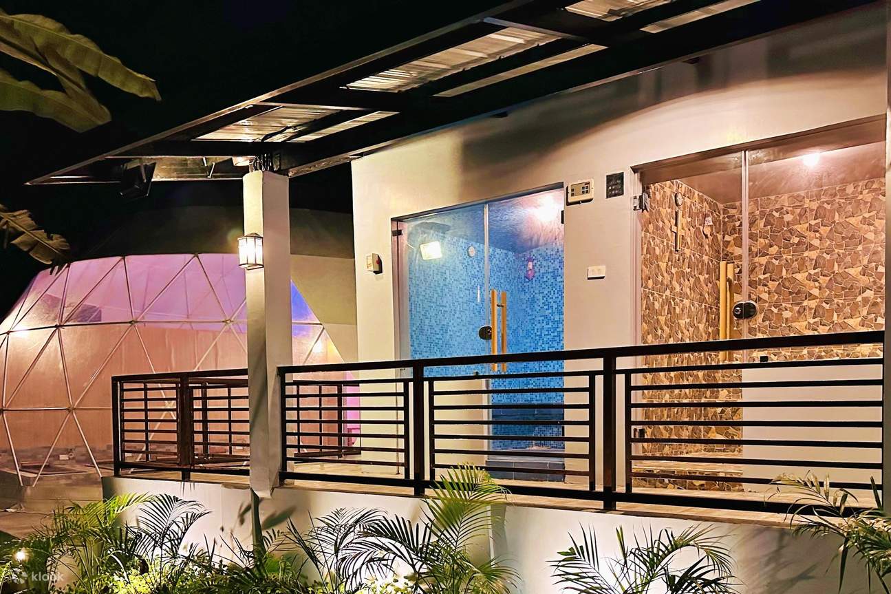 Сауна и парная с речными камнями