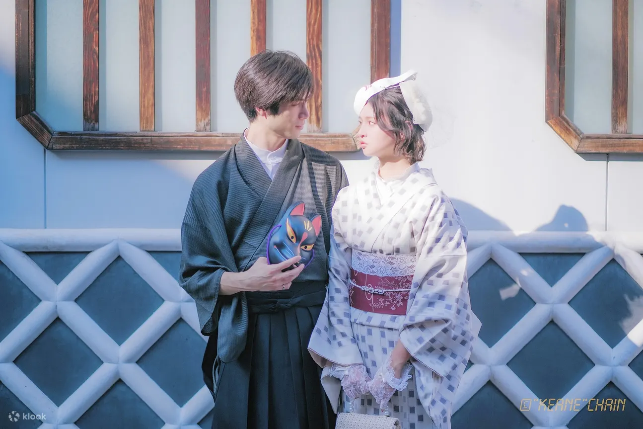 和服租赁 蕾丝和服、大正浪漫和服、长袖和服等多种选择！ 发饰及无限发饰（东京浅草爱及福1号店提供）