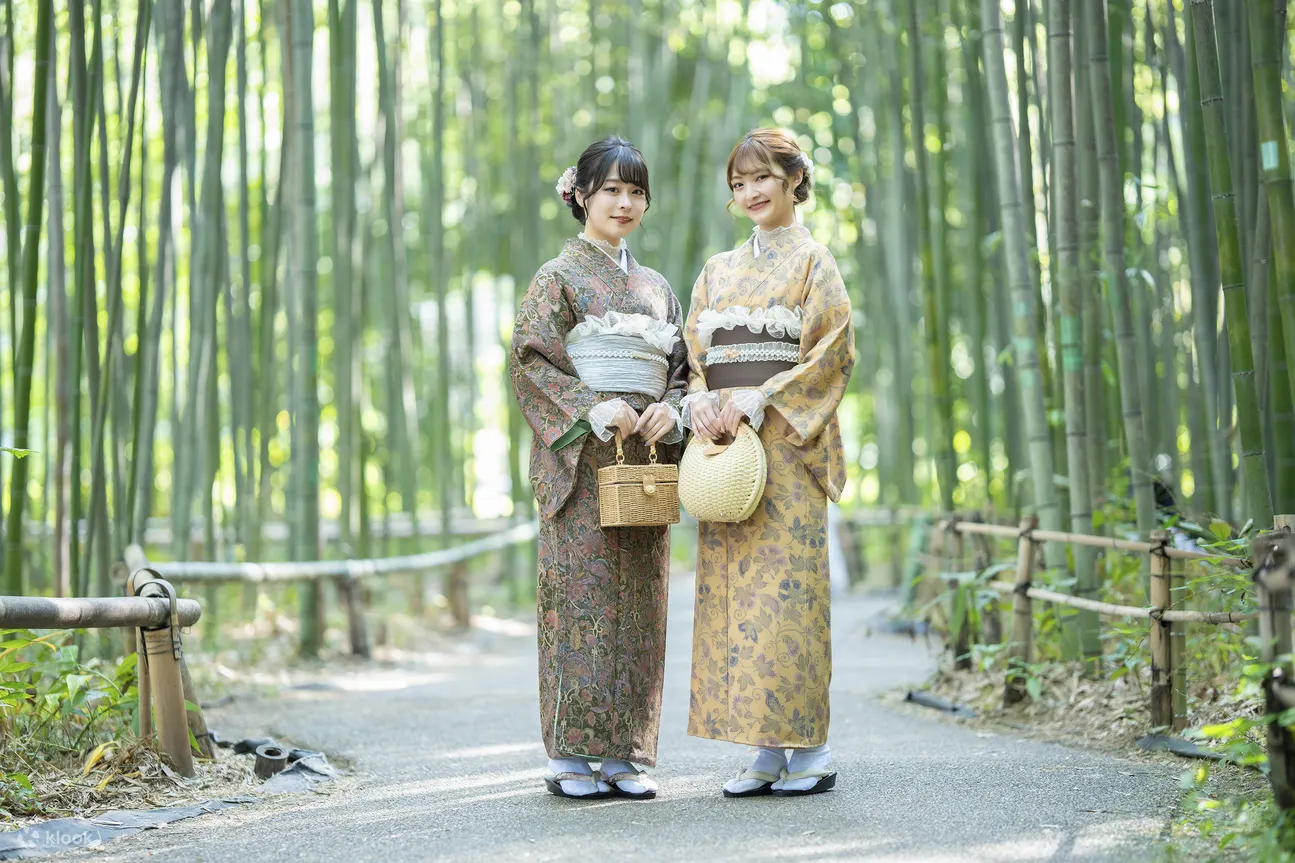 京都岚山竹林
