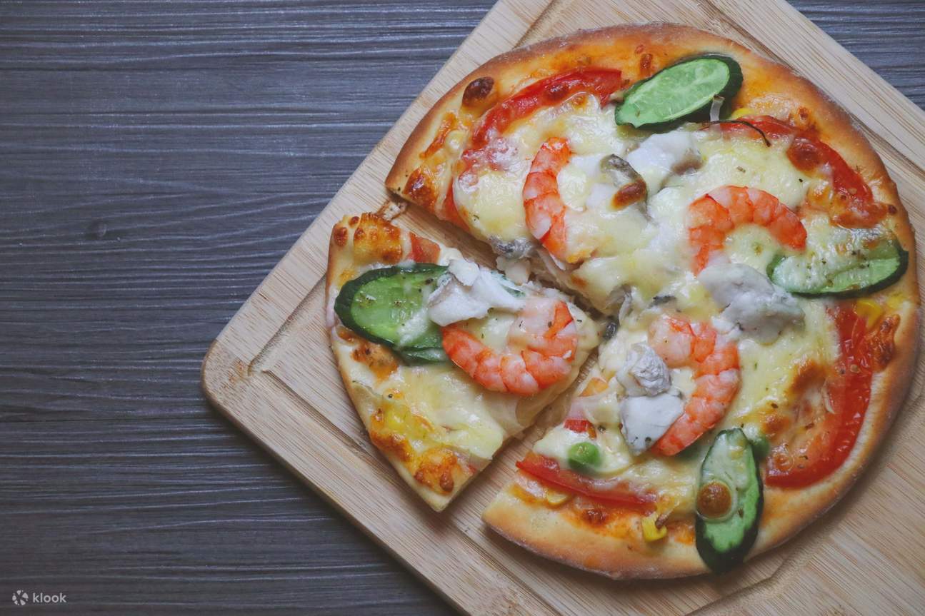 Experiencia DIY: Pizza de Camarones Dorados