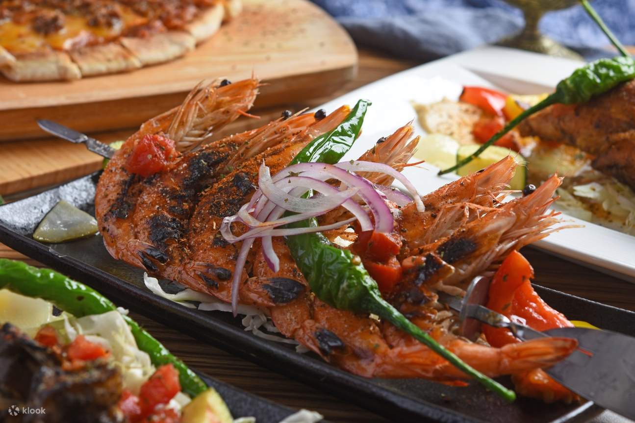 Kebab Udang Panggang Mediterania