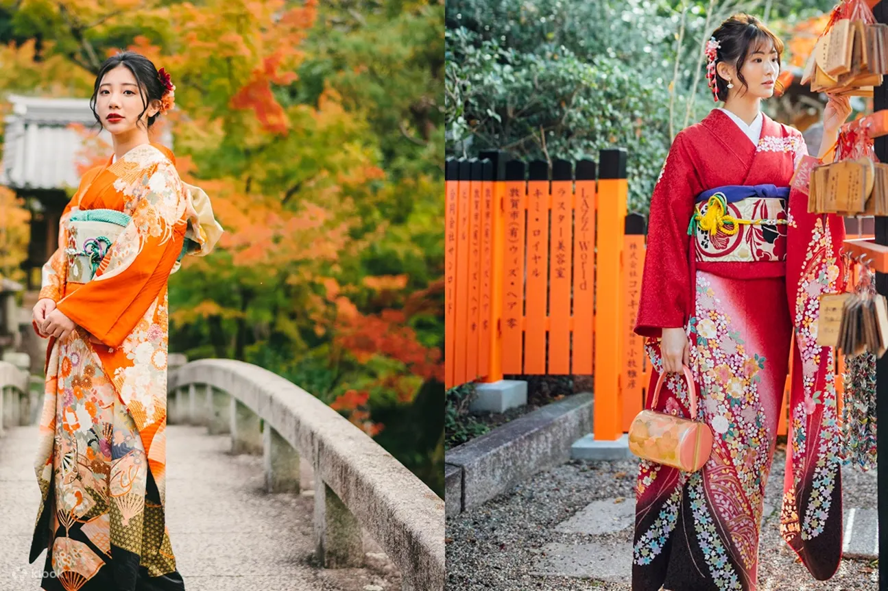 京都祇园 和服租赁体验（京都／レンタル着物first提供）
