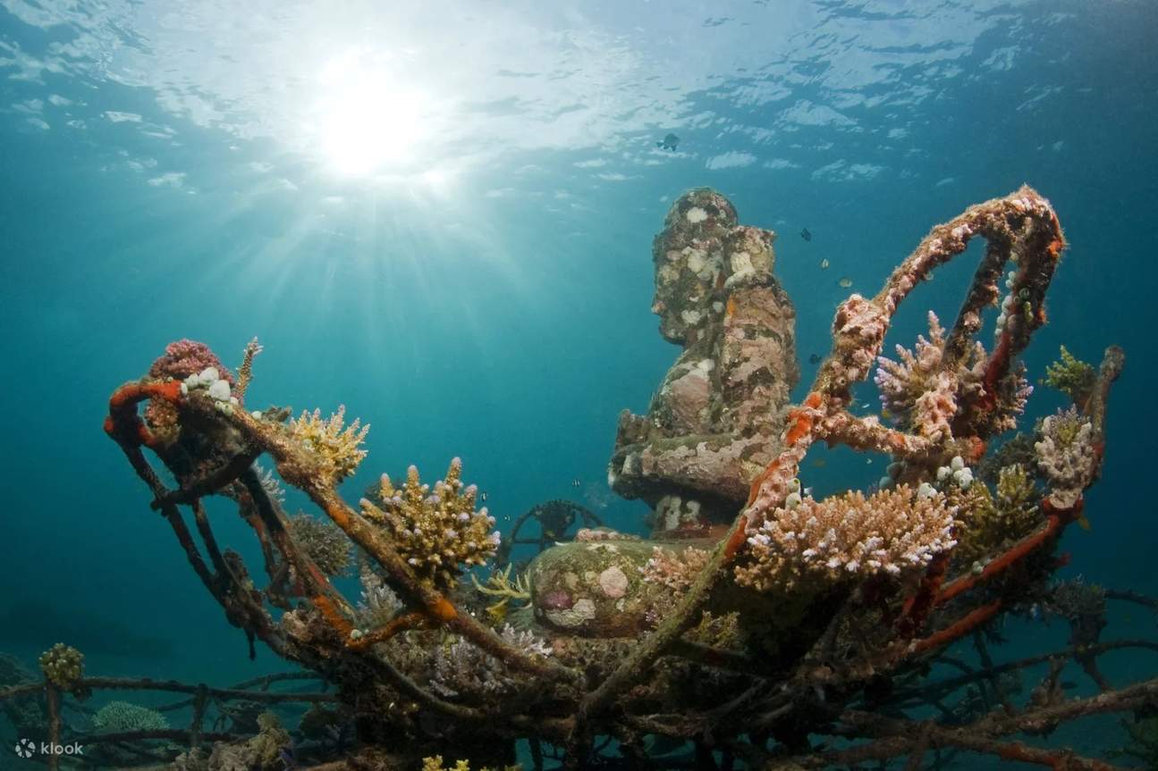 Scopri le immersioni subacquee della Bali Diving Academy nella baia di