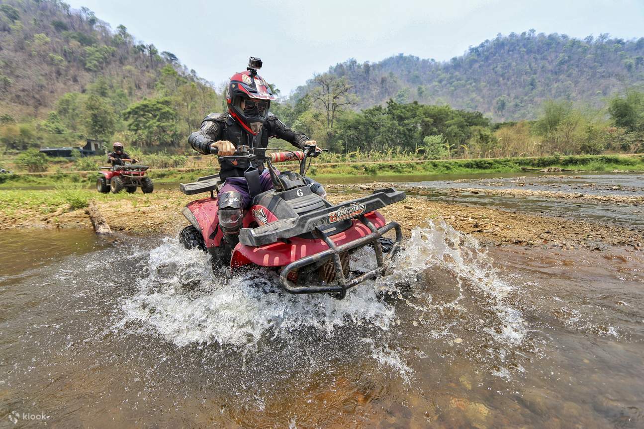 清邁8Adventures徒步 & 漂流 & ATV全地形車探險之旅