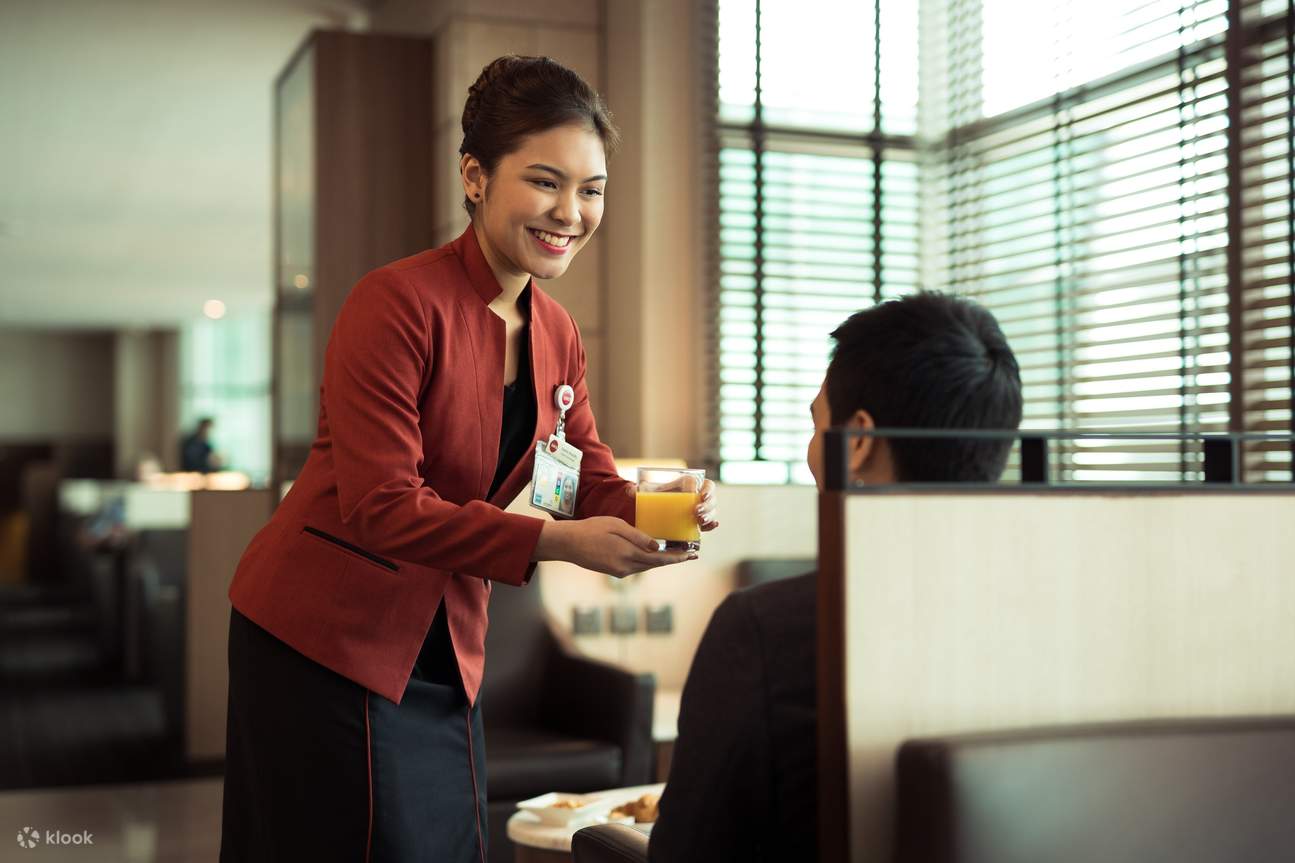 SATS Premier Lounge am Changi Airport Singapur