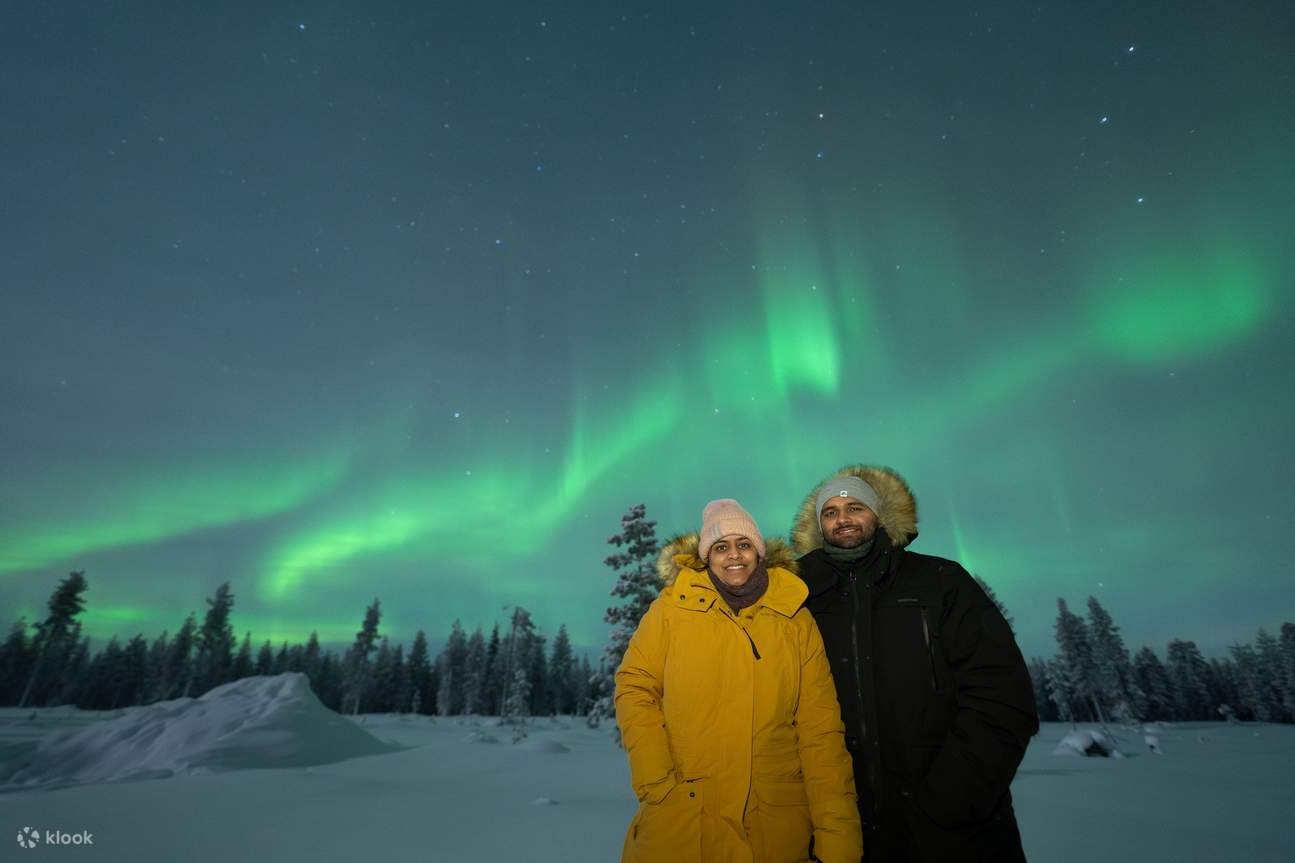 An unforgettable adventure hunting the Northern Lights in the Arctic Circle