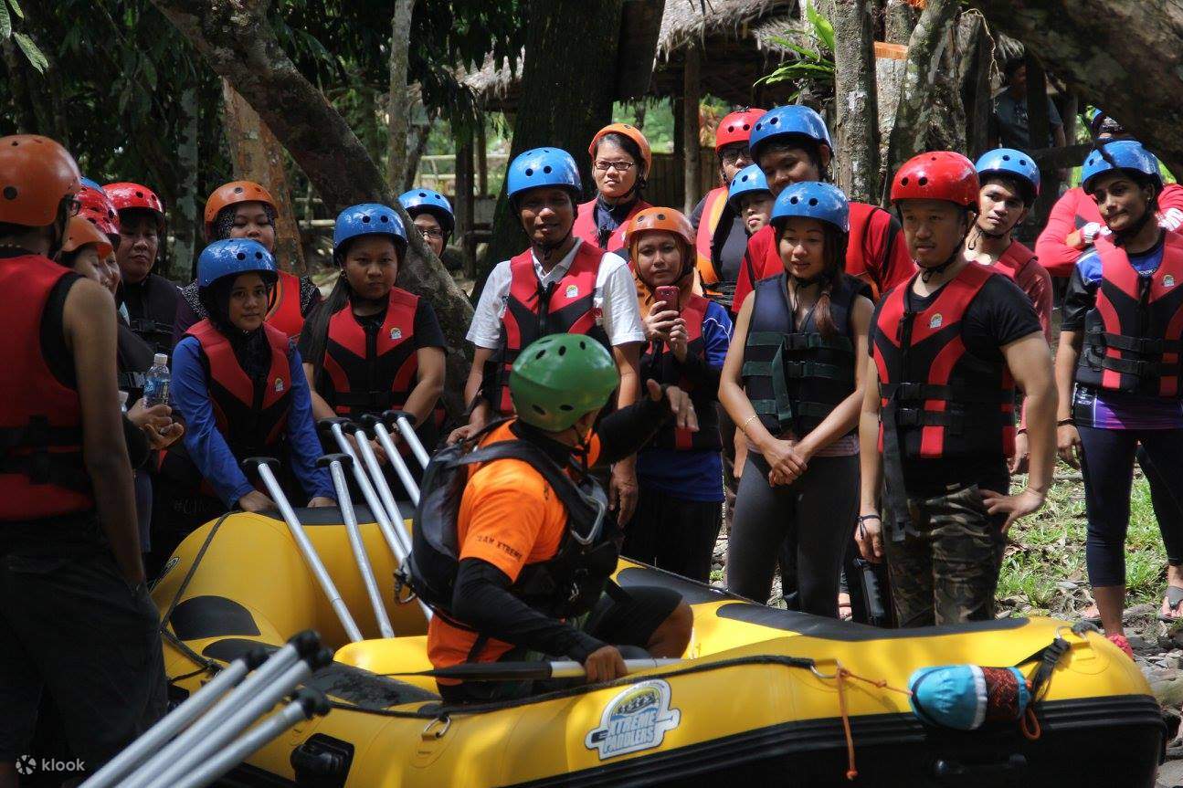 Kadamaian White Water Rafting and Sunset River Cruise Experience
