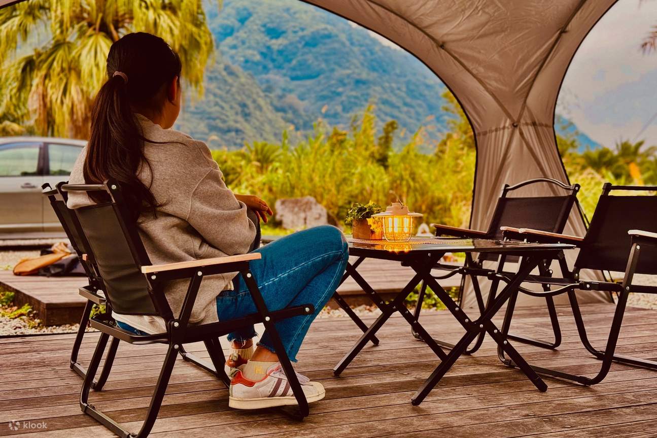 Yilan : Camping tout confort sans tente à Dongao