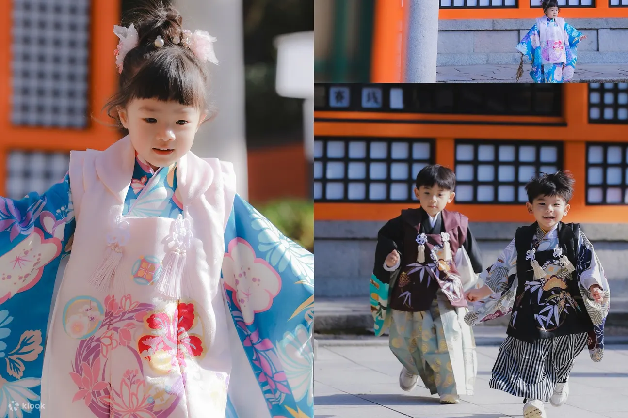 日本传统中，单身女性要穿著和服造访岚山的野宫神社，以祈愿得到良缘；情侣或夫妻穿著和服造访，可以祈愿婚姻美满