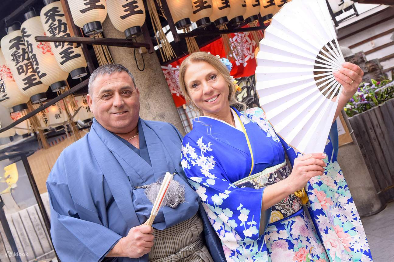 Фотосессия в кимоно в Studio Noles (Осака)