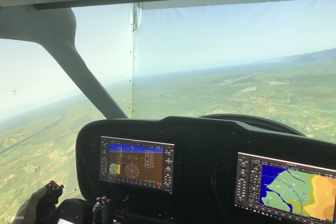 Physical simulator on-board scenery