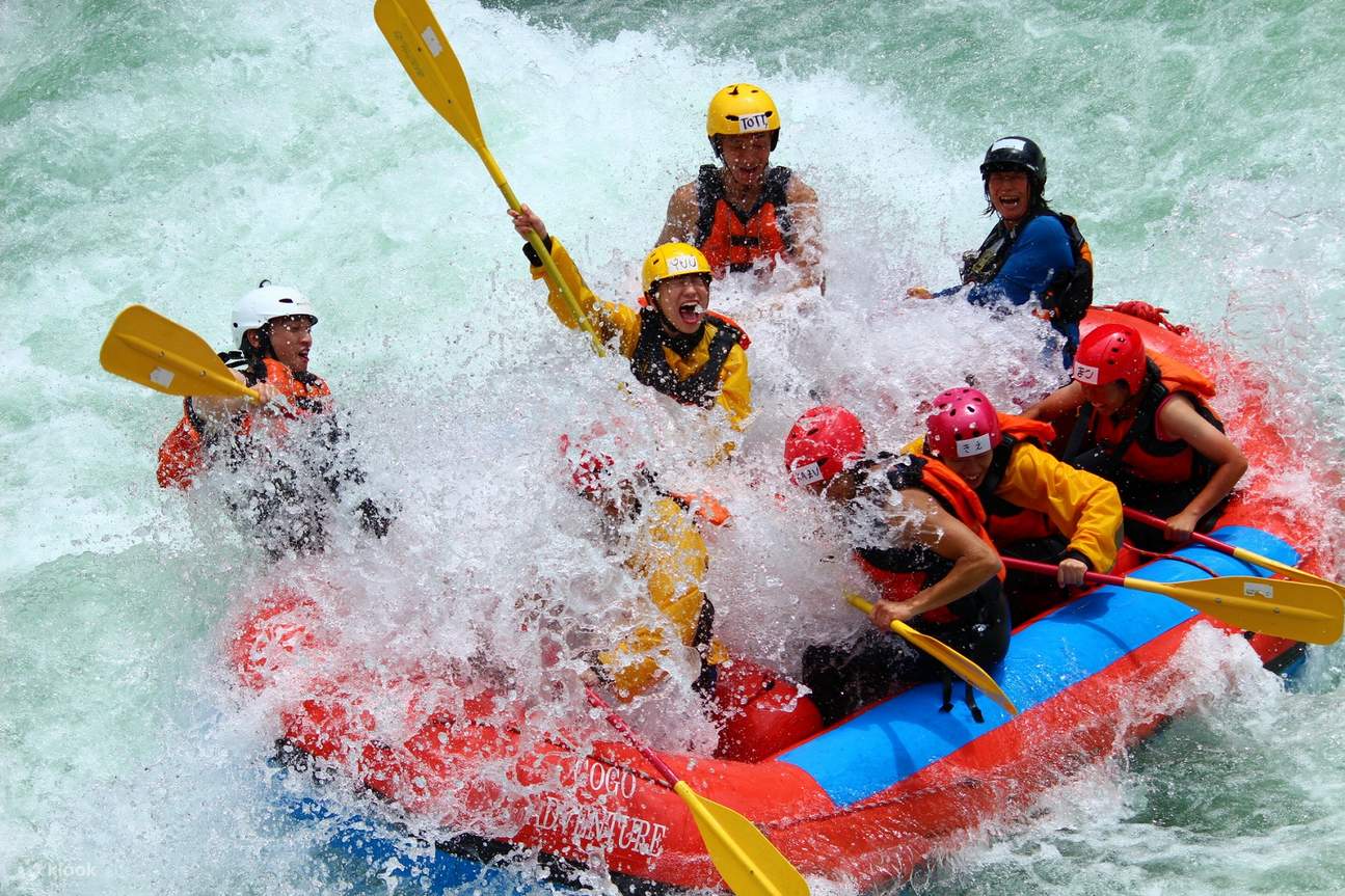 Getting Off A Raft Yoshino River Rafting Experience (Tokushima) - Klook