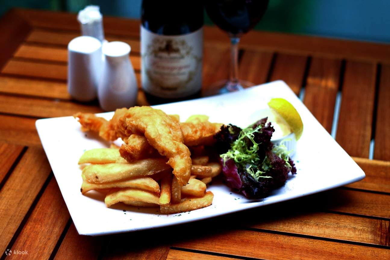 The Trafalgar Brewing Company灣仔酒吧炸魚薯條