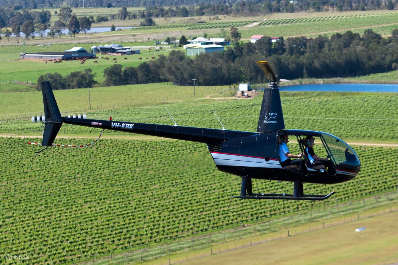 10 Minute Hunter Valley Helicopter Tour Klook
