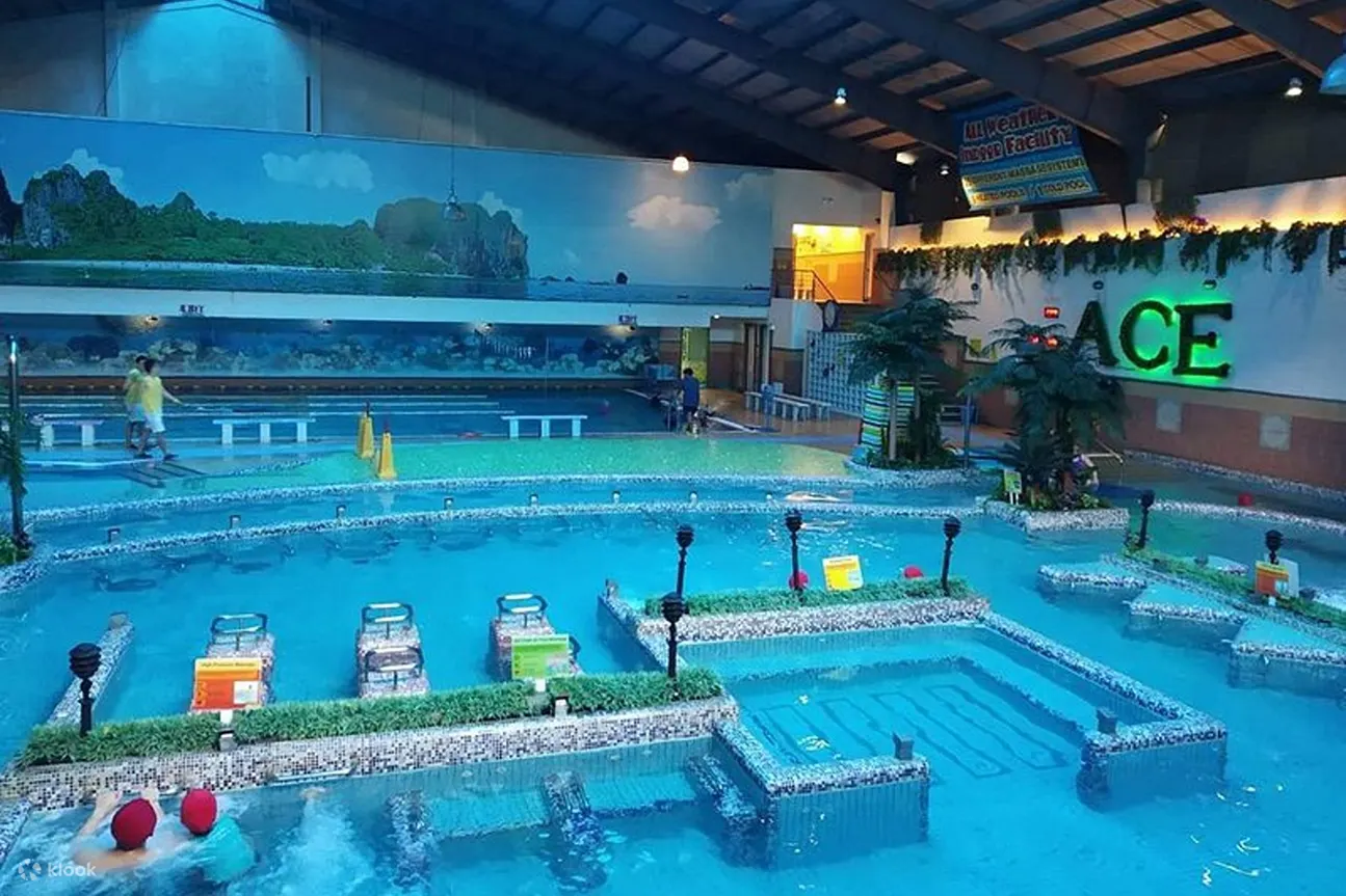 Ace Water Spa QC的泳池