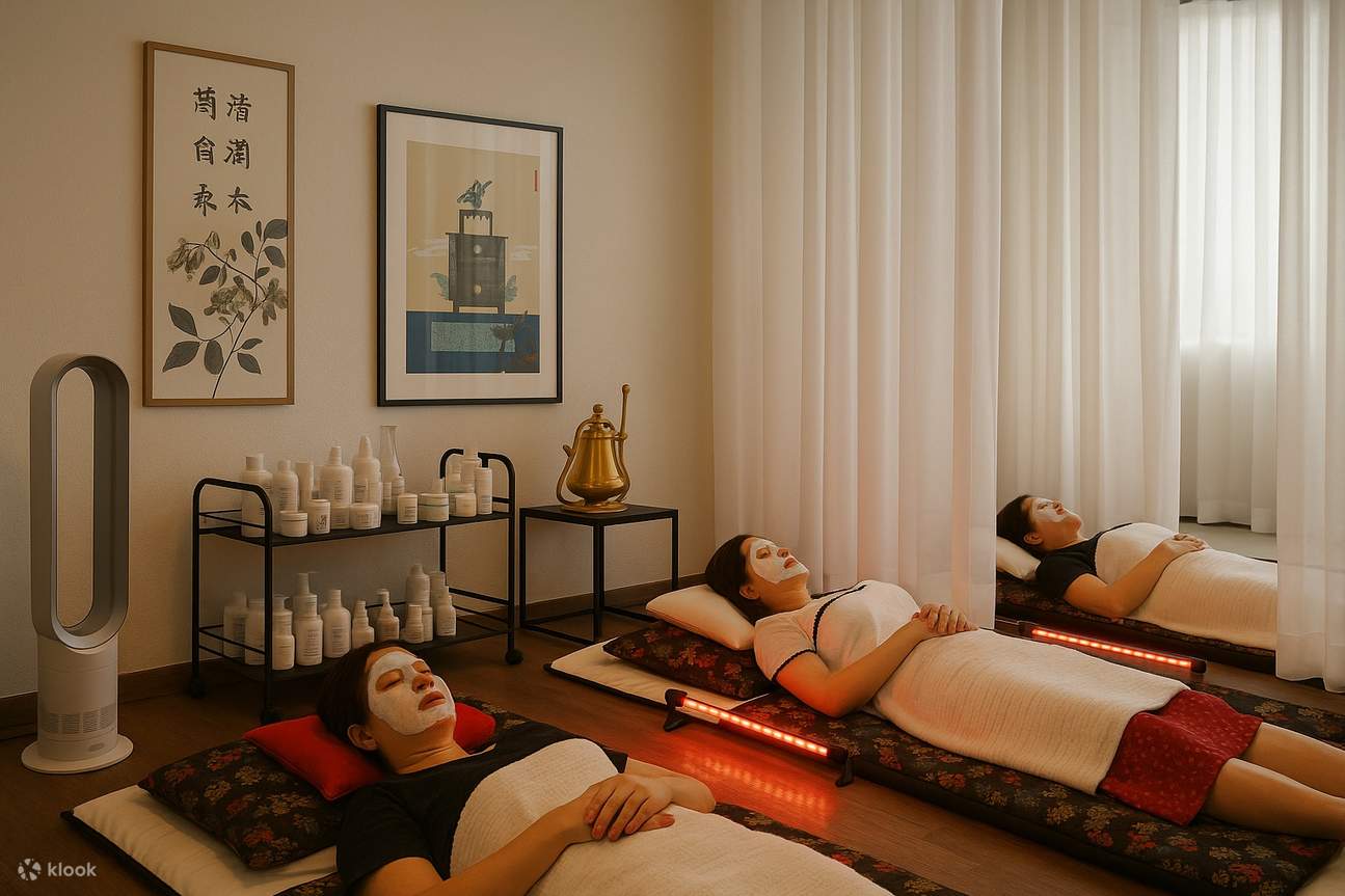 与您的伴侣或家人一起体验温馨呵护，就像韩国人长期以来在地板上生活和休息一样