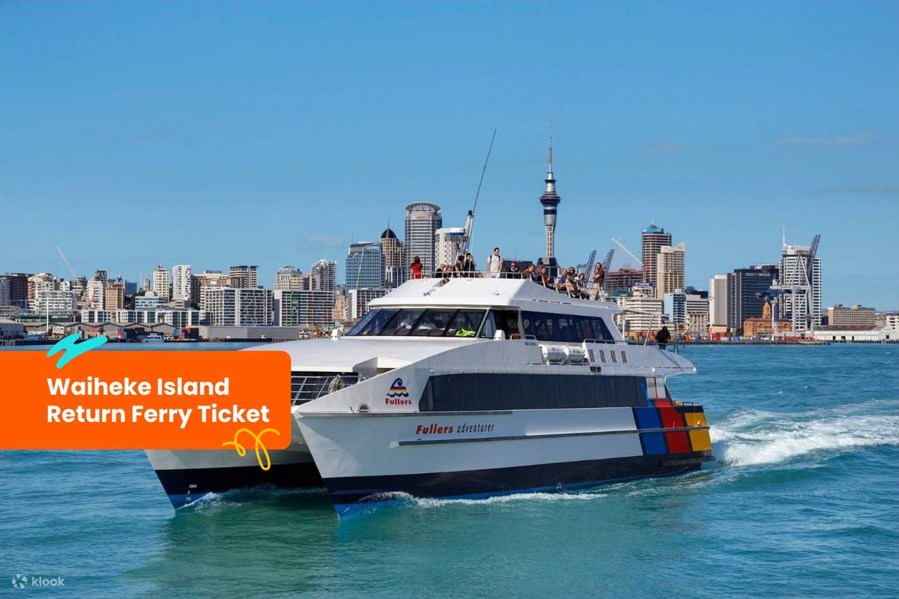 ตั๋วเรือเฟอร์รีไปกลับเกาะ Waiheke