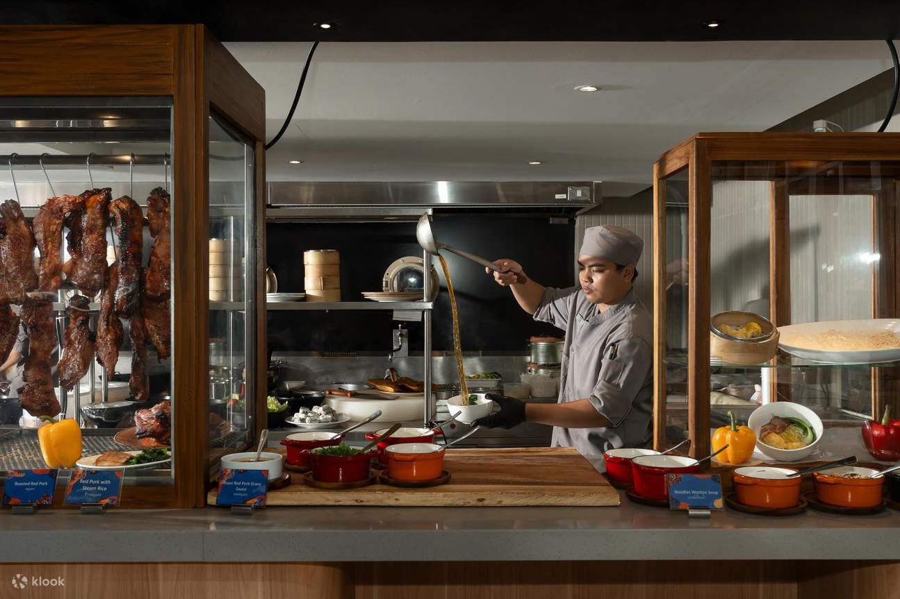 Buffet de mariscos en Thale, Akara Hotel Pattaya