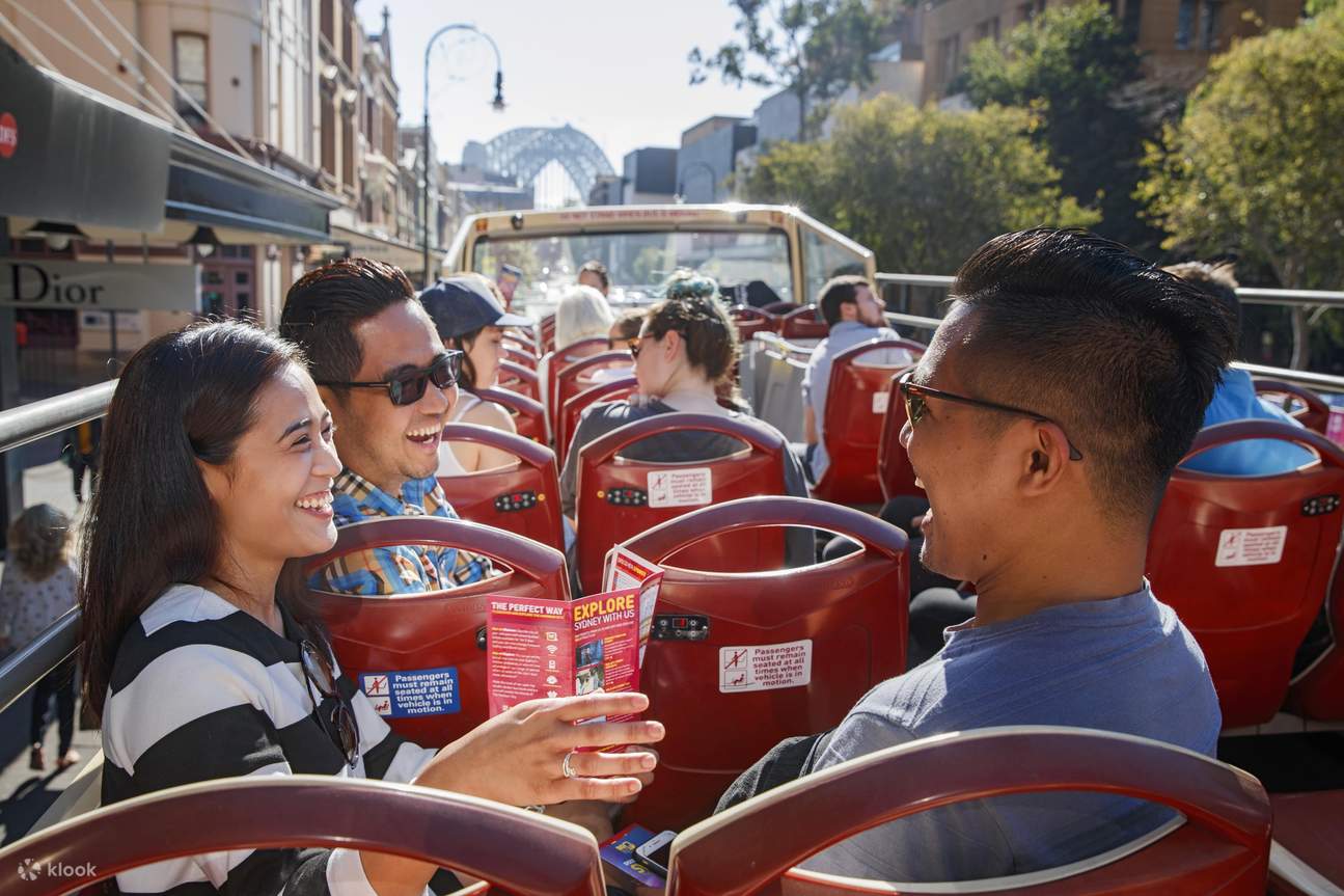 Sydney Tour in Autobus Hop-On Hop-Off - famiglia sull'autobus