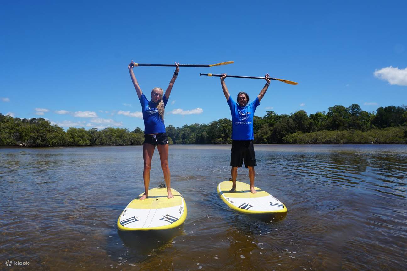 Stand Up Paddle Board Lesson In Byron Bay by Let's Go Surfing Klook