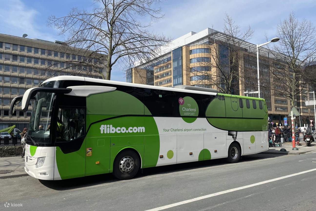 Charleroi Airport Brussels bus by Flibco Klook Canada